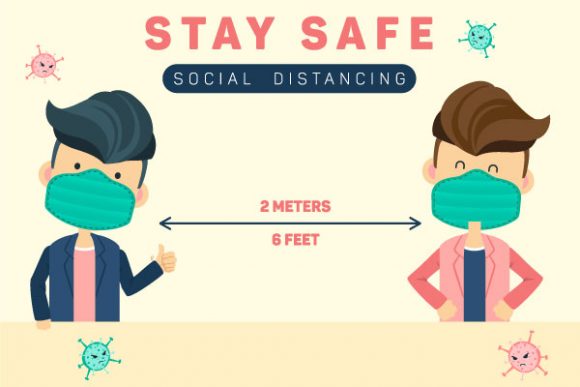 Download Stay Safe, Social Distancing Graphic - Social distancing Collection