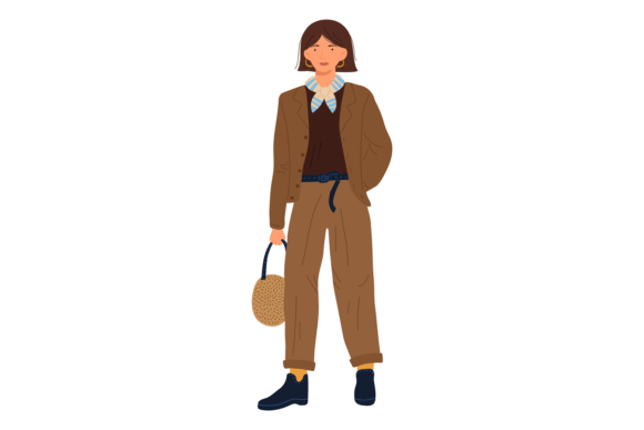 Download Stylish Woman in Suit. Corporate Worker - Stylish Collection
