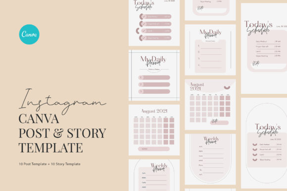 Download Minimalist Activity Planner Canva - Minimalist Collection